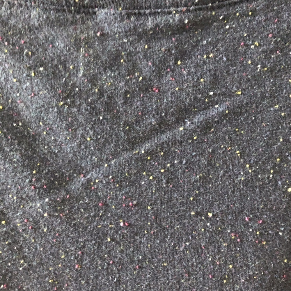 He>i Blue oversized short sleeve top with rainbow pilling in size 2X - Picture 6 of 6